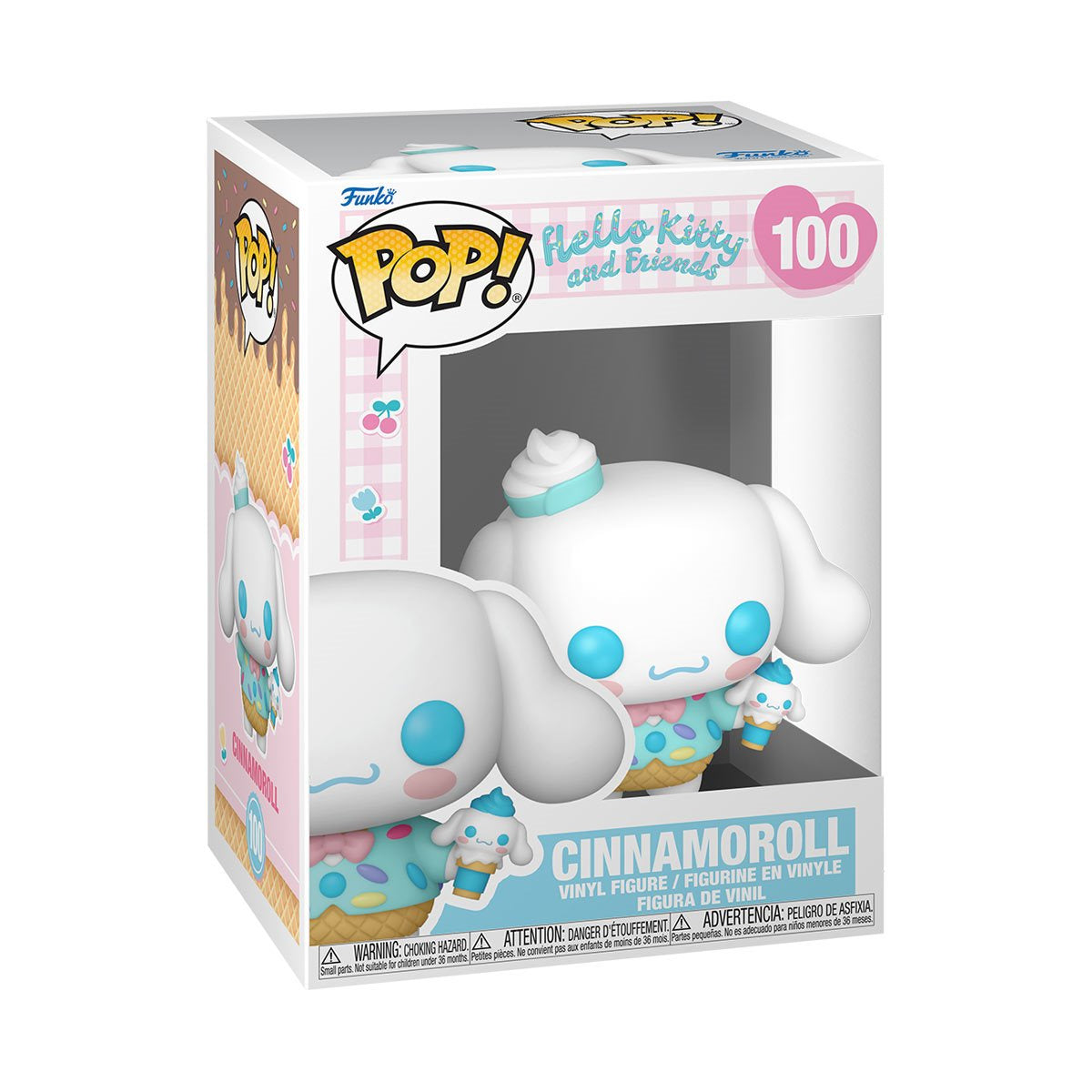 Hello Kitty and Friends Cinnamoroll (Ice Cream) Funko Pop! Vinyl Figure #100