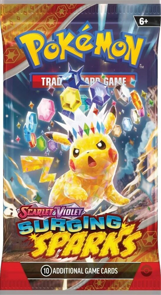 Pokemon Surging Sparks Booster Pack - SV08