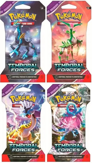 Pokémon - Trading Card Game: Scarlet & Violet— Temporal Forces Sleeved Booster - Styles May Vary