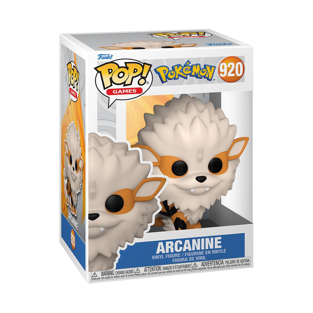 Pokemon Arcanine Pop! Vinyl Figure #920