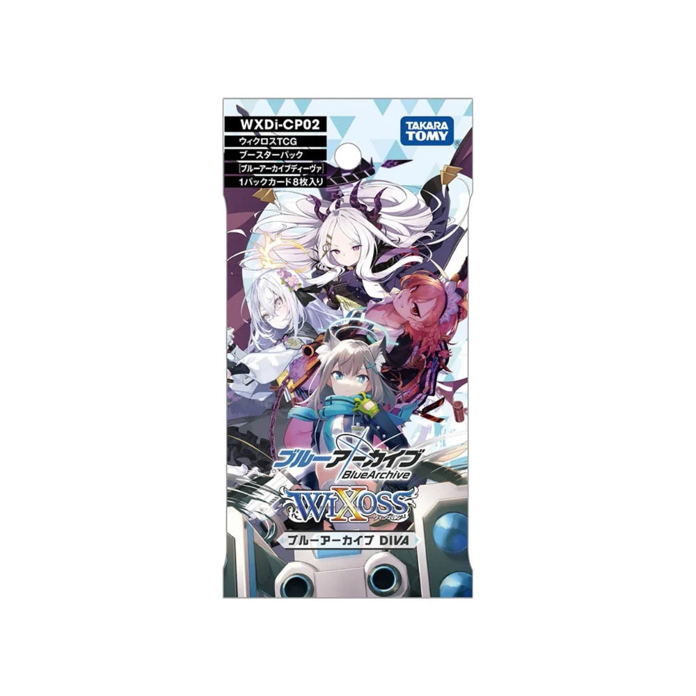 WIXOSS: Blue Archive Booster Pack (8 Cards) [English Version]