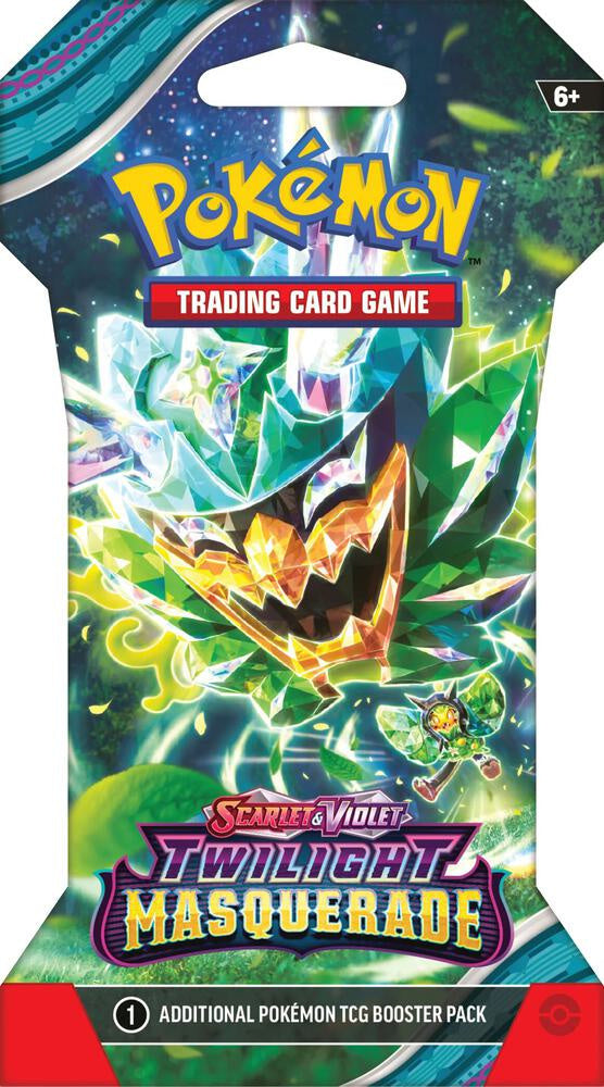 Pokemon TCG Twilight Masquerade Sleeved Booster Pack - SV06