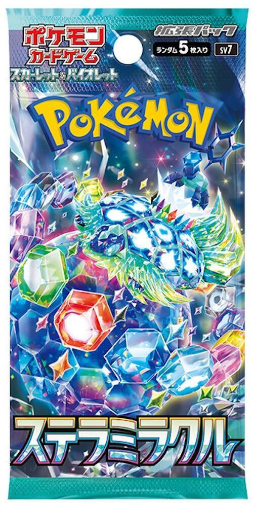 Pokemon Stella Miracle Booster Pack SV7 Japanese