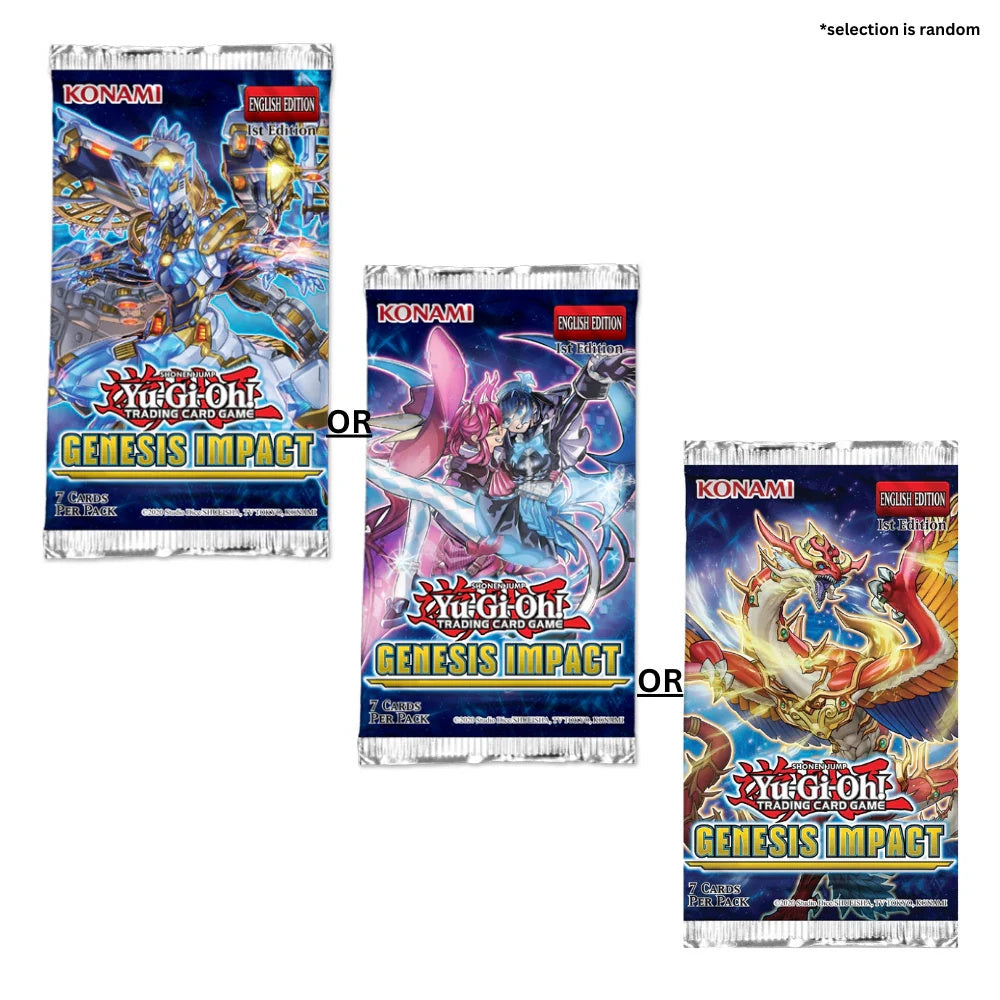 Yu-Gi-Oh! Trading Card Game: Genesis Impact Booster Pack (7 Cards)