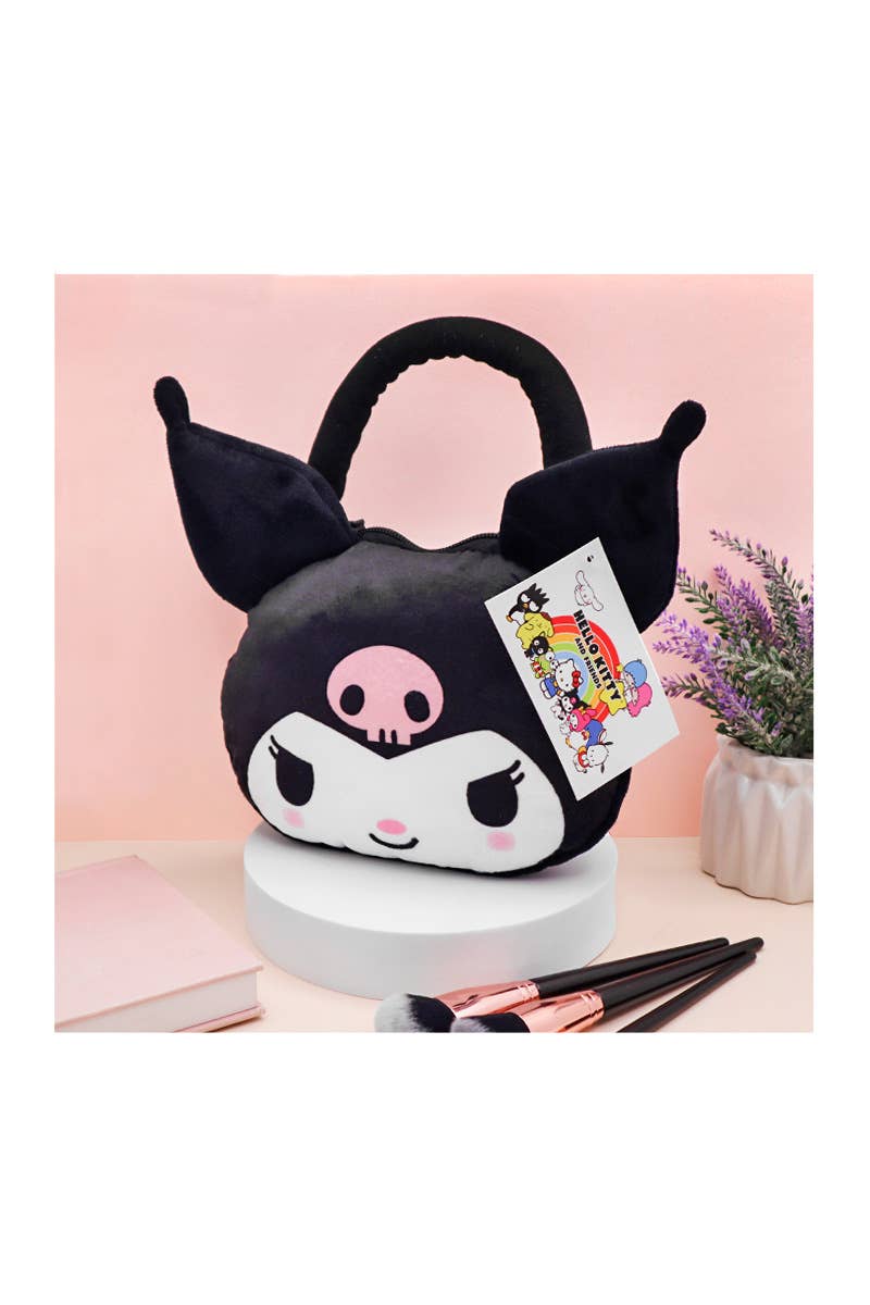 Hello Kitty Kuromi Plush Head Handbag