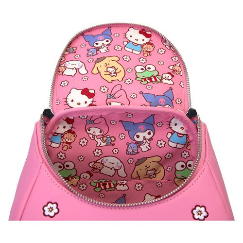 Hello Kitty & Friends Pink and Red Color Block Series Mini-Backpack