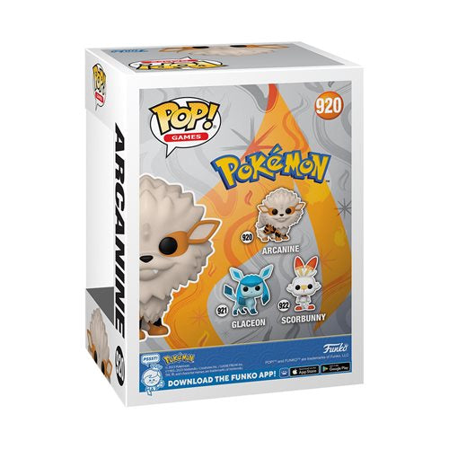 Pokemon Arcanine Pop! Vinyl Figure #920