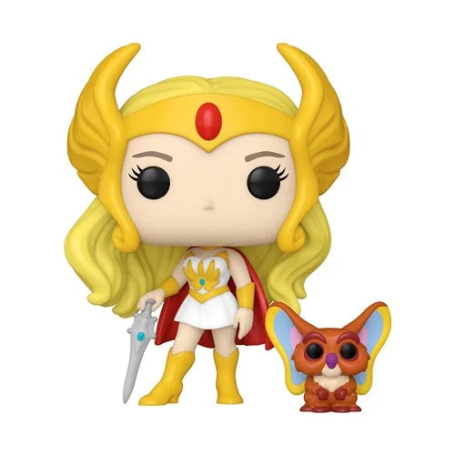 She-Ra: Princess of Power 40th Anniversary She-Ra & Kowl Funko Pop! Vinyl Figure #1800