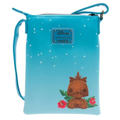 Loungefly Lilo and Stitch Tiki Stitch Passport Bag - Entertainment Earth Exclusive