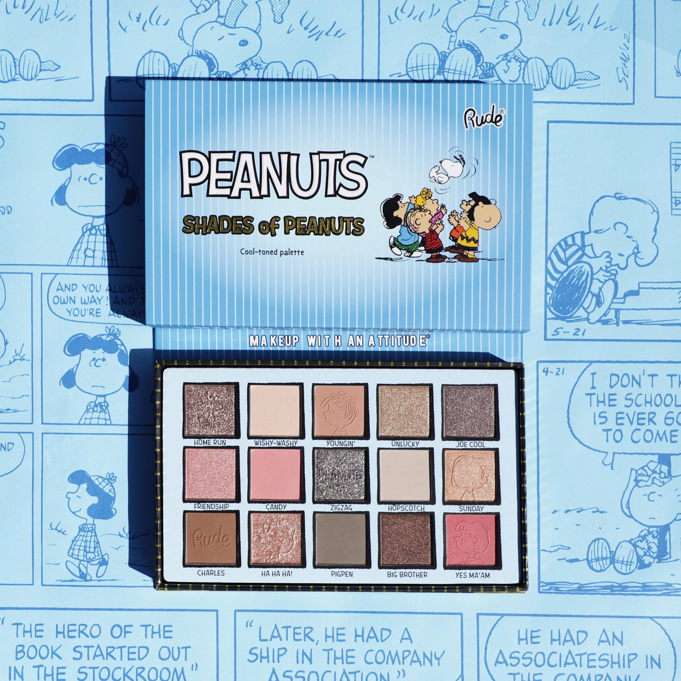 Shades of Peanuts Eyeshadow Palette (Cool)