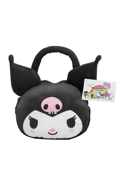 Hello Kitty Kuromi Plush Head Handbag