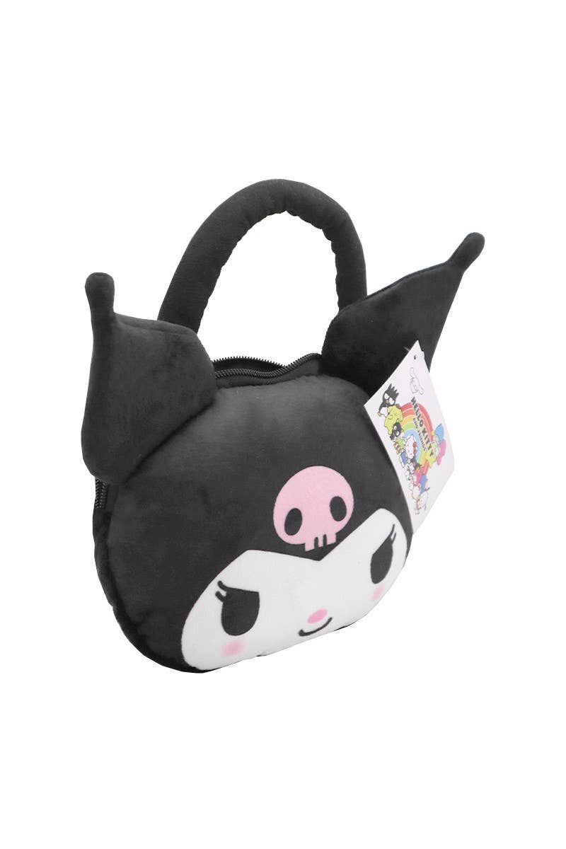 Hello Kitty Kuromi Plush Head Handbag